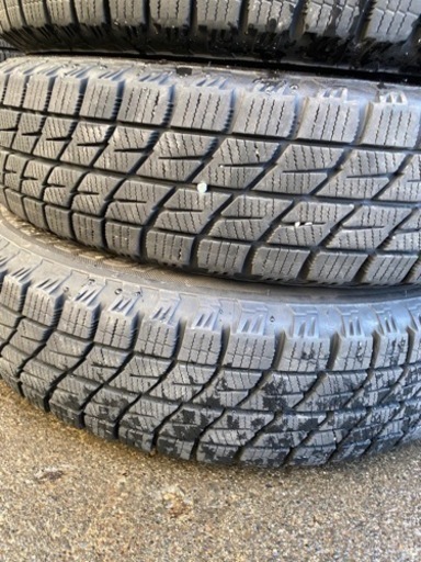 ■脱着組み換え込み! 13インチ 軽自動車スタッドレス BRIDGESTONE アイスパートナー 145/80R13 2018年モデル