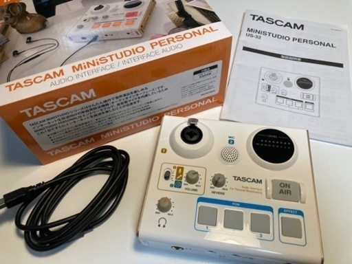 [TASCAM] 値下げ US-32W オーディオインターフェイス