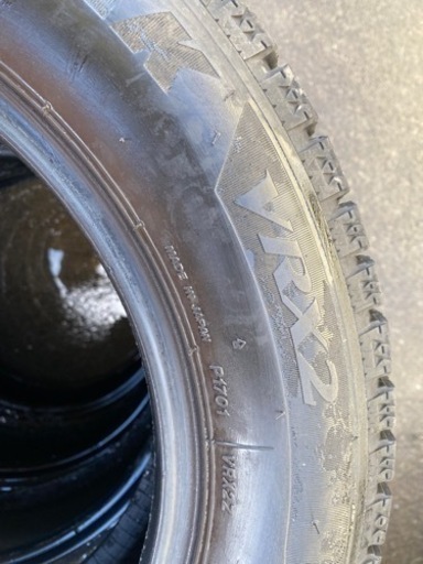 ■ 組み替え交換工賃無料！ 14インチ スタッドレス　BRIDGESTONE VRX2 165/65R14 2017年