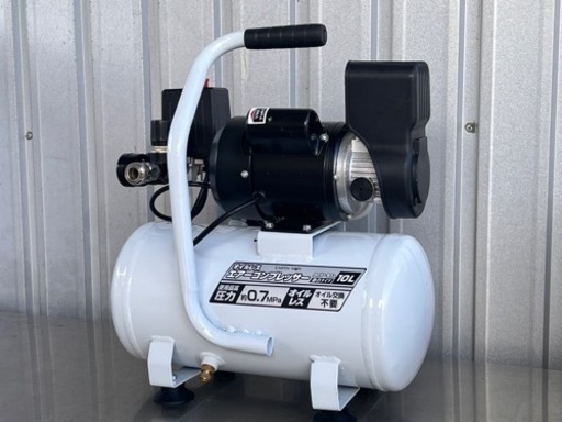 美品！EARTH MAN◇エアーコンプレッサー◇オイルレス◇静音タイプ ◇ACP−10A