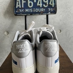 NIKE AIR FORCE 1 ’07 LV8 DC5209-100 ナイキ エアフォース 27.0cm ラベルメーカー　アーカイブ美品の画像