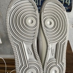 NIKE AIR FORCE 1 ’07 LV8 DC5209-100 ナイキ エアフォース 27.0cm ラベルメーカー　アーカイブ美品の画像