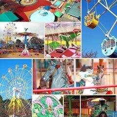 遊園地で童心に帰ろう(笑)