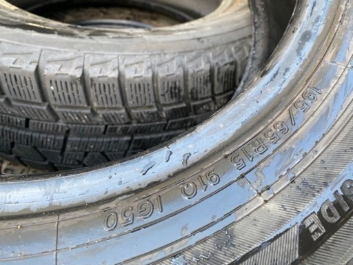 ■組み換え込み!バリ山スタッドレス ヨコハマ 195/65r15 2016年 ig50 ☆4本セット☆ 