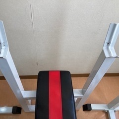 IROTEC プレスベンチ　セーフティラック付き！ちょっと値下げしました！の画像