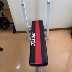 IROTEC プレスベンチ　セーフティラック付き！ちょっと値下げしました！の画像