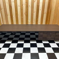 大川家具　COLK　モダンロータイプTVボード　1600×445...