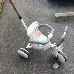 貰ってください　ミッキー　自転車　三輪車　0円