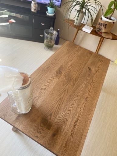 【美品】unico  ウニコ　アディ　ローテーブル100