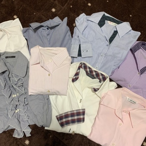 開襟シャツ　8枚