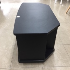 テレビ台 キャスター付 ブラックの画像