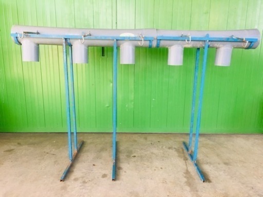 田中産業　ヌカロンホルダー　5袋用　もみ殻収集器　中古