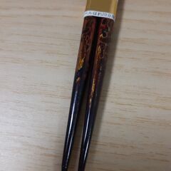 【取引中】津軽塗　箸一膳（箱無し）　未使用品ーAの画像