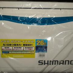 値下げしました。シマノ　ホリデークール　26Lの画像