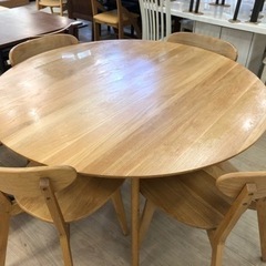 ＊大川家具　ダイニング5点セット
