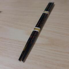 【取引中】津軽塗　箸一膳（箱無し）　未使用品ーBの画像