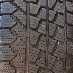 15×７J　アルミホイール4本セット　スタッドレスタイヤ付の画像