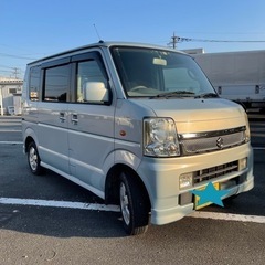スズキ エブリィワゴン 神奈川 車検付き ナビ ETC