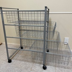 【訳あり激安】IKEAで買った収納ラックの画像