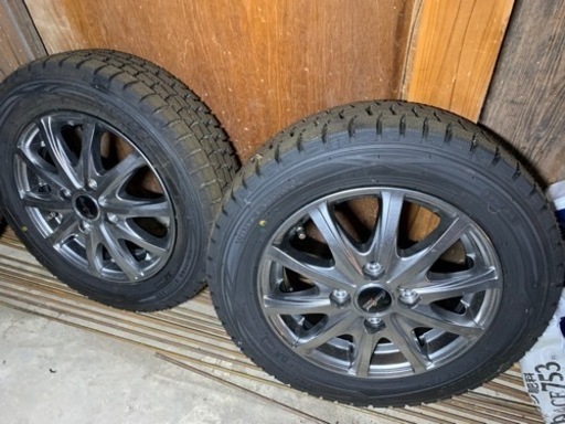 155/65R13▲スタッドレスタイヤ！ホイール！4本セット！新品！未使用！