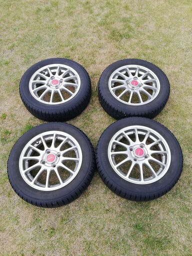 【決まりました】軽自動車用　スタットレスタイヤ　155/65R14　ホイール付き　4本