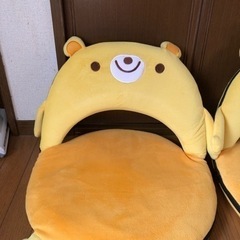 クマちゃんの座椅子