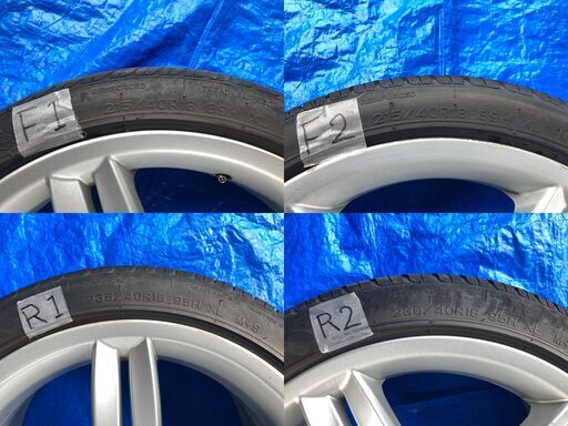 BMW純正中古アルミホイール　18インチ+タイヤ　4本セット
