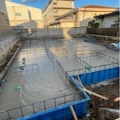 基礎工事の画像