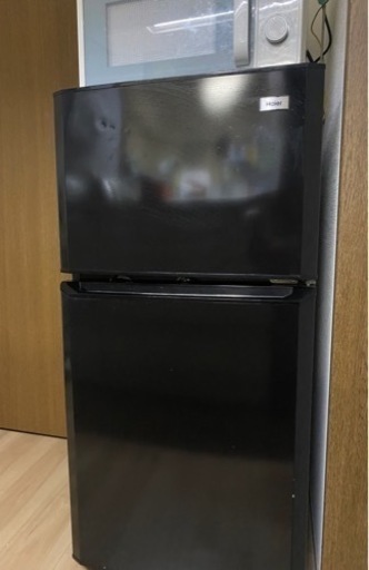 【売ります】Haier 冷蔵庫 black 106L