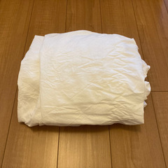 無印 オーガニックコットン洗いざらしボックスシーツ (シングル)の画像