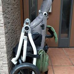 Britax affinity ベビーカー　新生児キャリー　レインカバー付