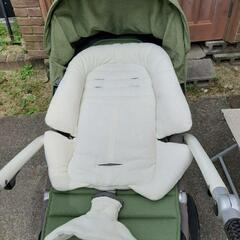 Britax affinity ベビーカー　新生児キャリー　レインカバー付