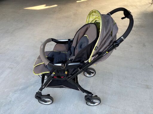 ピジョン ベビーカー フィーノ （ドットベージュ）（おまけ：販促用ひざかけ）