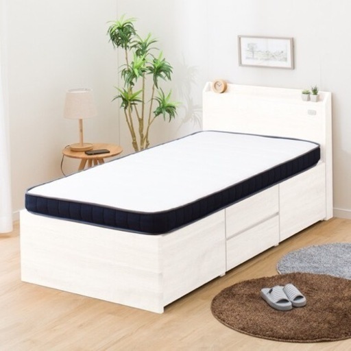 ニトリ収納付ベッド