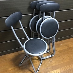 4脚セット★パイプ椅子
