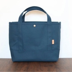 【一時停止】★新品未使用★帆布トートバッグ★Lサイズ★紺青★