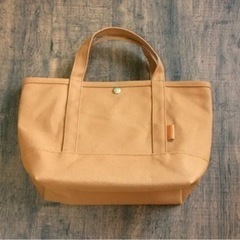 【決まりました】★新品★帆布トートバッグ★Mサイズ★キャメル