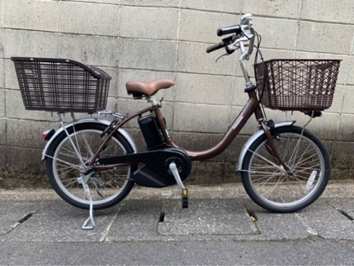 【電動自転車】20インチ パナソニック　ViVi LS 2017年モデル　12ah新品バッテリー付❗️若林自転車　膳所SALE❗️