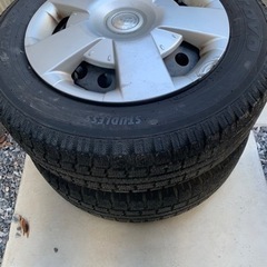 【早い者勝ち】スタッドレスタイヤ 185/65R15 4本セット 八分山 の画像