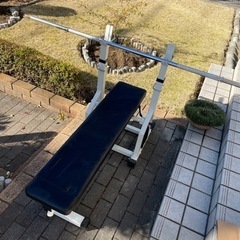 筋トレグッズ　バーベル　ベンチ　ベンチプレス