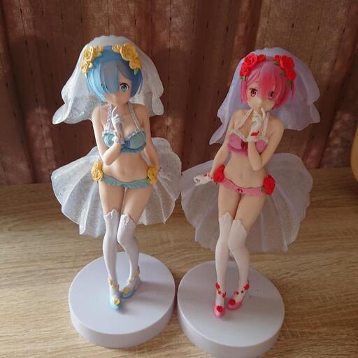 リゼロ レム ラム 水着レース フィギュアセット