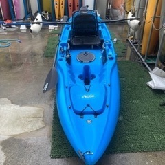 釣りに最適なHOBIE アウトバック　足漕ぎカヤック　魚探とアウ...