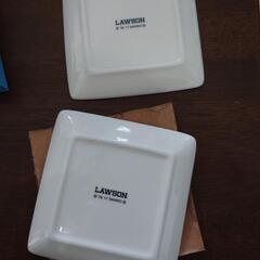 ハローキティ&マイメロディ小皿2枚セット新品未使用の画像