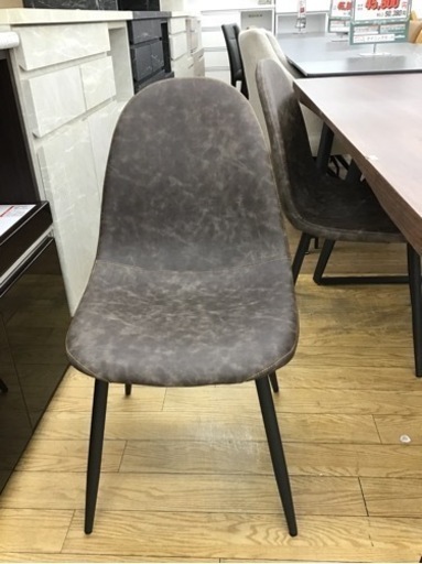 KK-95【ご来店頂ける方限定】新入荷　アウトレット　ウォールナット材　ダイニング5点セット