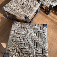 お取引中　　アジアン家具　大椅子2脚