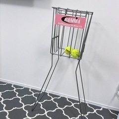 テニスボールホッパー テニスボールカゴの画像