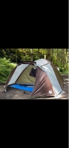 キャンプ　ドーム型テント　箱有り
