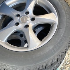 4本セット ブリヂストン ICEPARTNER 205/65R16 スタッドレスタイヤ 5穴ホイール付き