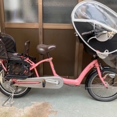 お値下げ中！3人乗り 非電動 子供乗せ自転車