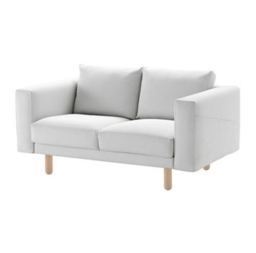 【値下げ】ソファカバー付き！！IKEA カルルスタード ソファー